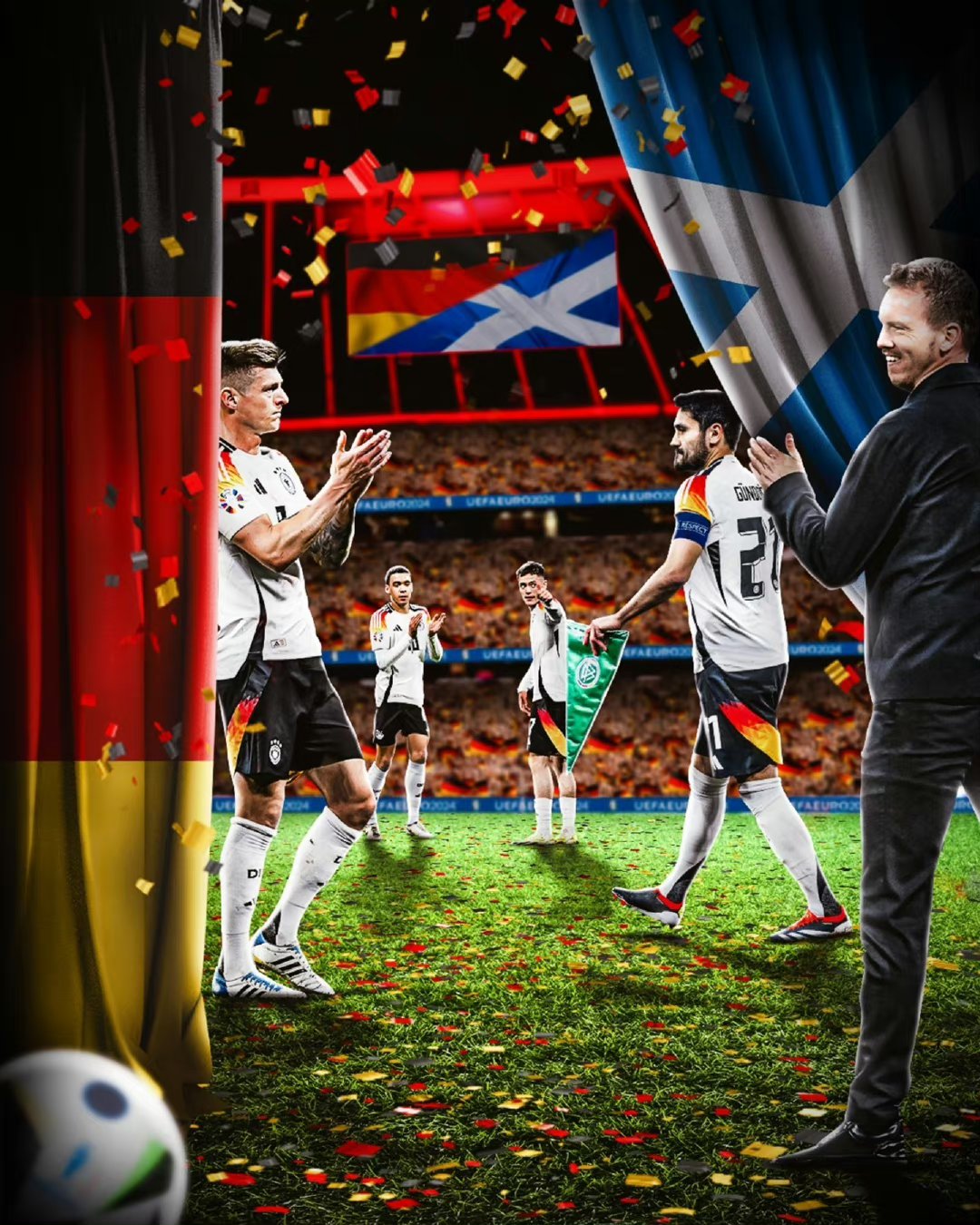 德国国家队在关键比赛中获得胜利 德国国家队在关键比赛中获得胜利